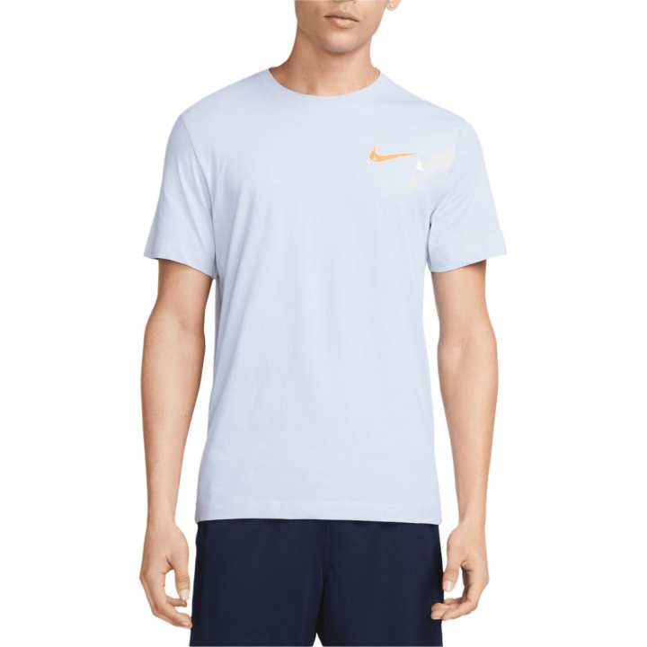 Nike Nike T Shirts Men's Light Blue Crew Neck