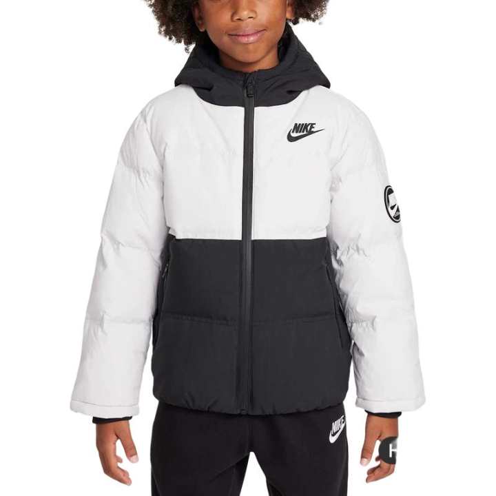 Nike Nike Down Jacket Black White Children Aged 3 7 Years Old