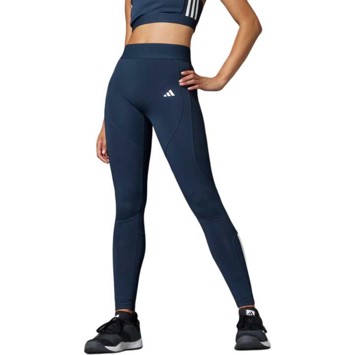 Adidas Adidas Free Shipping With AdiClub Hyperglam Full Length Ribbed Leggings