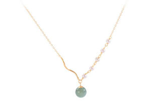 Muyan Alloy Flash In The Pan Necklace Women's