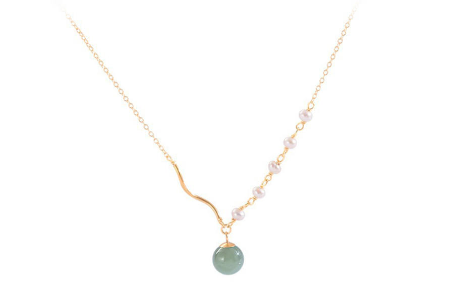 Muyan Alloy Flash In The Pan Necklace Women's