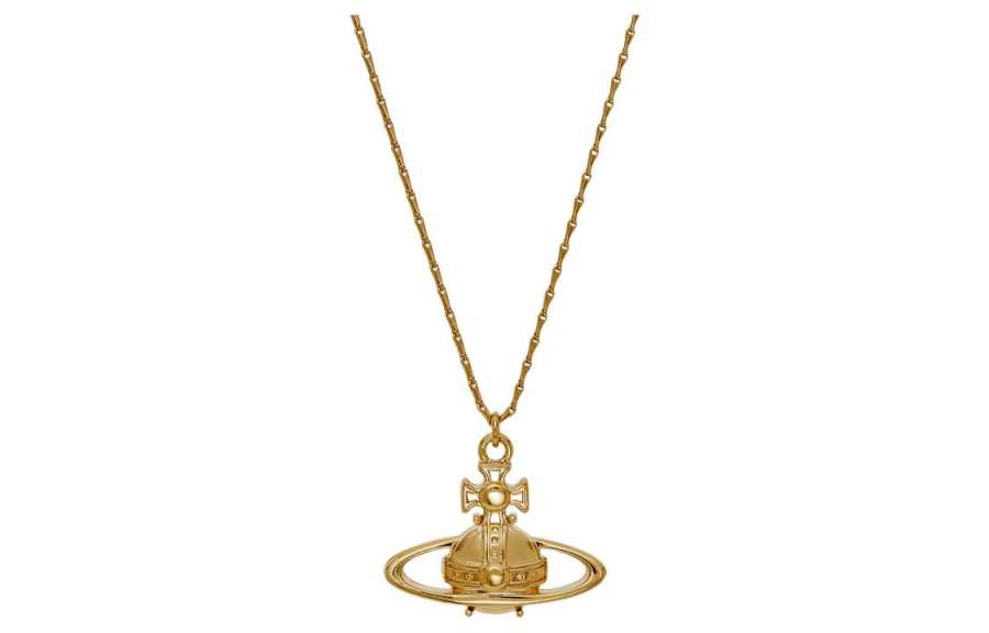 Vivienne Westwood Brass Necklaces Women's Gold