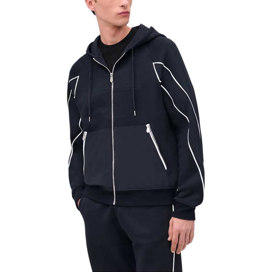 HERMES HERMES Jackets & Coats Men's Marine Blue