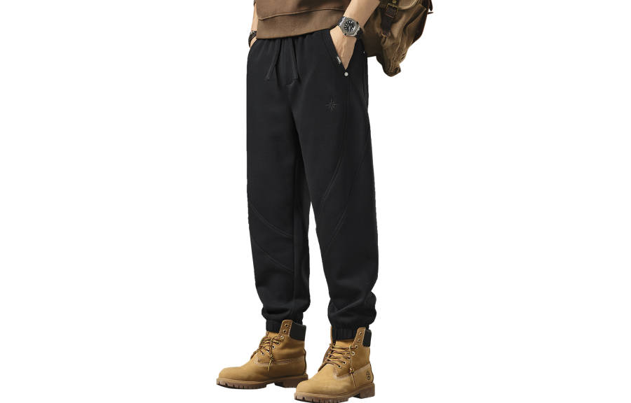 Jeep Casual Pants Unisex Moderate Cuffed Pants