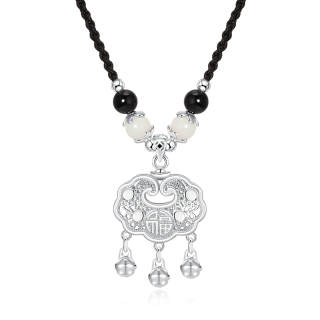 Jodie＆Kevin Jodie&Kevin Strawberry Quartz Agate Bodhi Necklaces Unisex