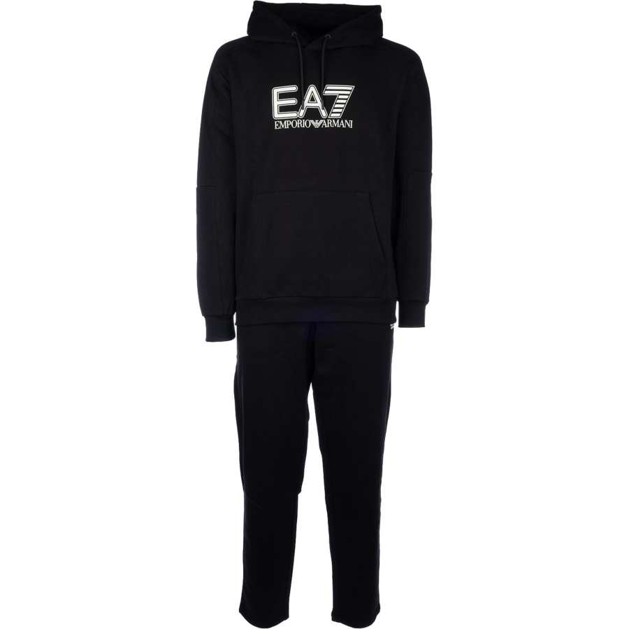 EMPORIO ARMANI EA7 FW24 Casual Sportswear Standard Men's Black