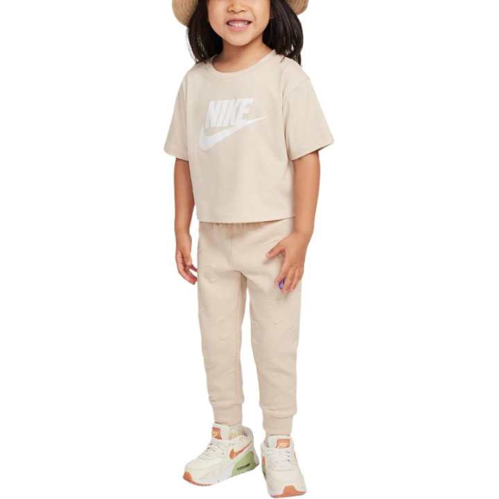 Nike Nike Club T Shirt FW24 Light Brown Infant And Toddler