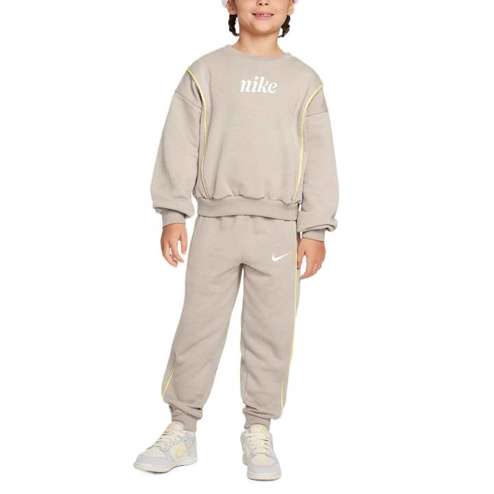 Nike Nike Casual Sportswear Preppy Gray Children Aged 3 7 Years Old
