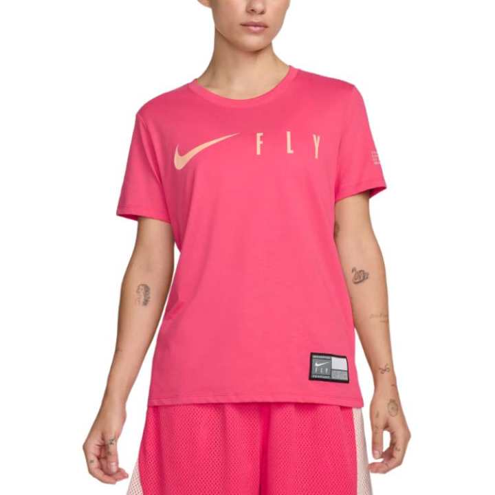 Nike Nike Regular T Shirt Women's China Aster Pink/Dark Red Tone