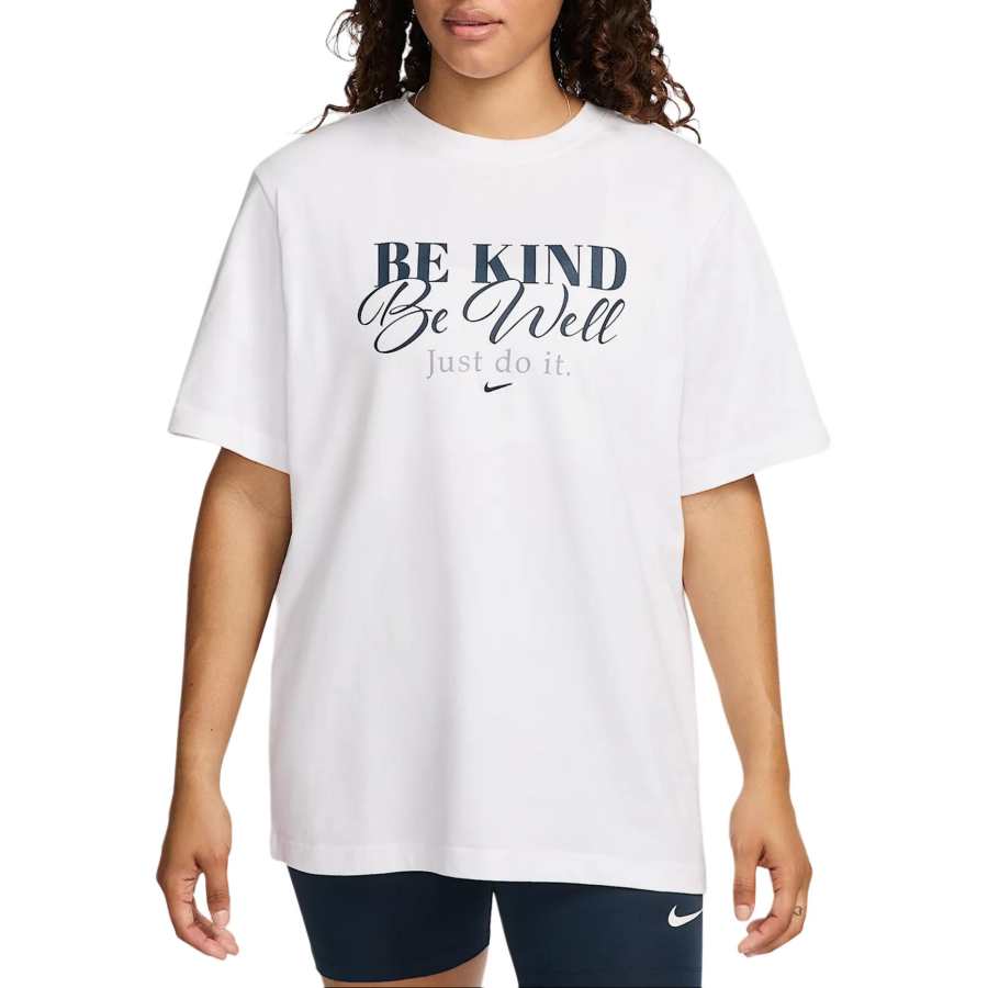 Nike Nike T Shirts Women's White Crew Neck Moderate