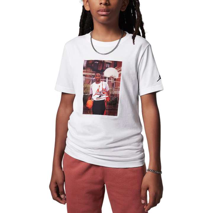 Jordan Jordan Grade School T Shirts Crew Neck Moderate