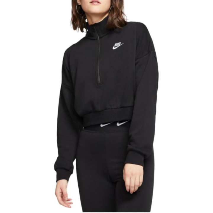 Nike Nike Sweatshirts Women's Black Stand Collar Moderate