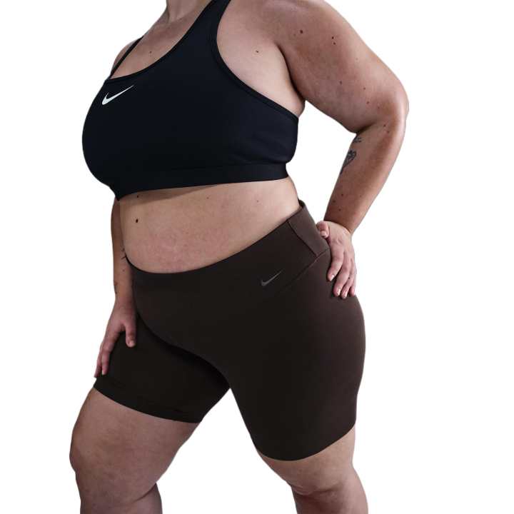 Nike Nike Zenvy Women's High-Waisted 8" Biker Shorts (Plus Size)