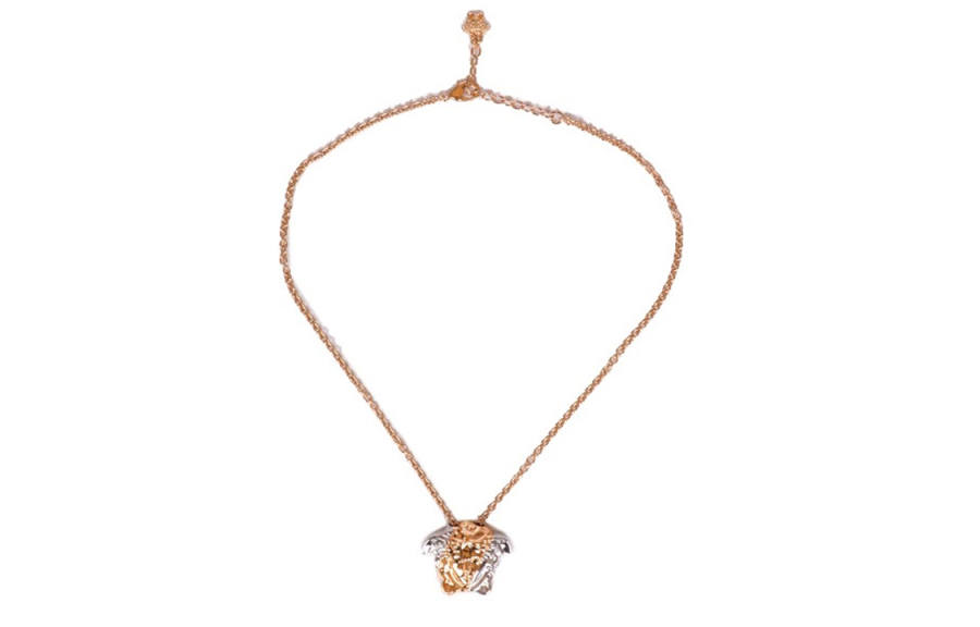 VERSACE VERSACE Medusa Necklaces Men's Rose Gold