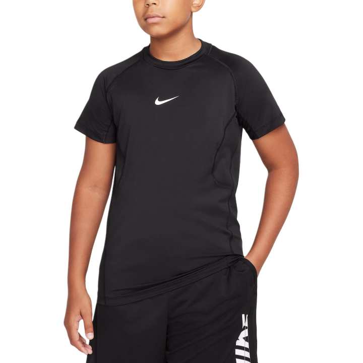 Nike Nike ProDri Fit T Shirt Black/White Teenagers