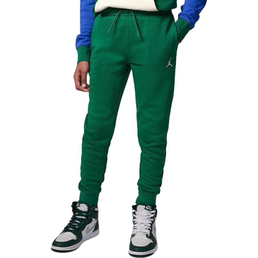 Jordan Jordan Knitted Sweatpants MJ Brooklyn Fleece Essentials Pine Green Teenagers