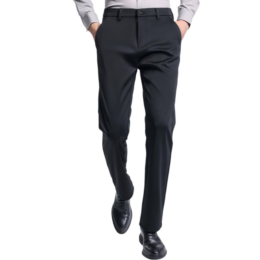 Hodo Casual Pants Men's Moderate Straight Fit Pants