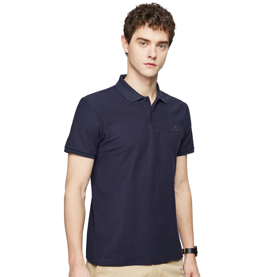 Hodo Polo Shirts Men's Polo Collar Thin Straight Fit