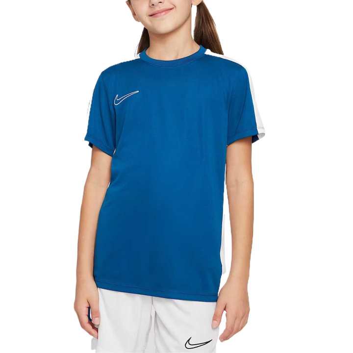 Nike Nike Dri FitSwoosh T Shirt Palace Blue White Aquarius Blue Kids'