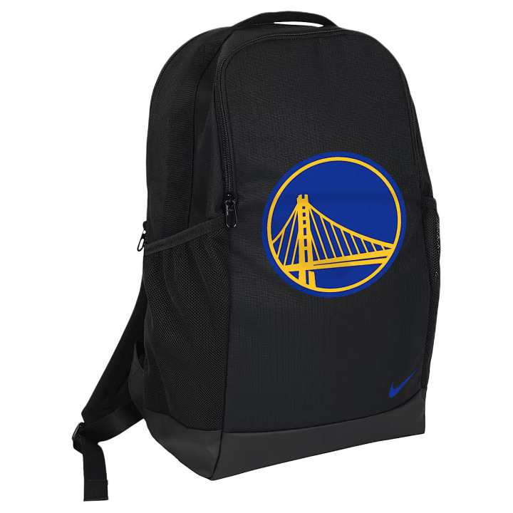 Nike Nike Golden State Warriors Polyester Backpack Men's Black