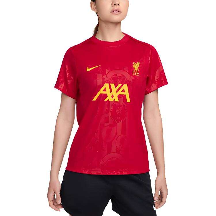 Nike Nike Liverpool Fc Academy Pro Women's Nike Dri FIT Soccer Pre Match Short Sleeve Top