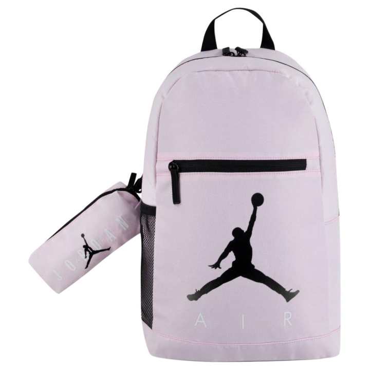 Jordan Jordan Polyester Backpack Unisex Pink