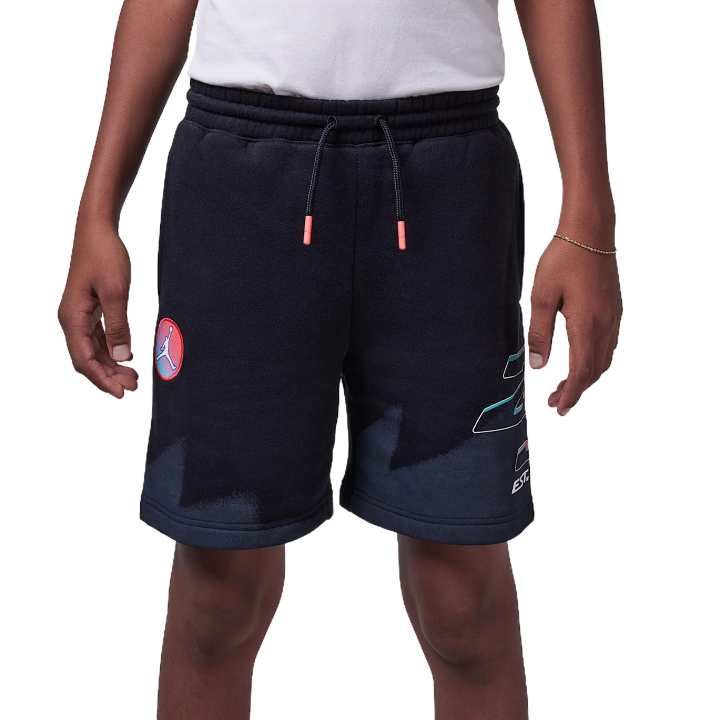 Jordan Jordan MJ Moto Shorts Kids' Black