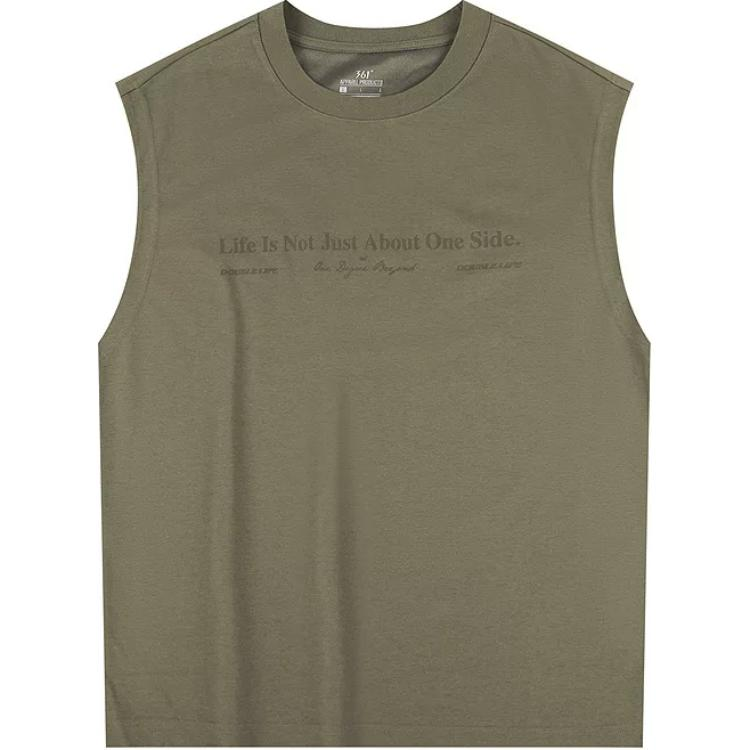 361° 361° Tank Top Unisex Mist Brown