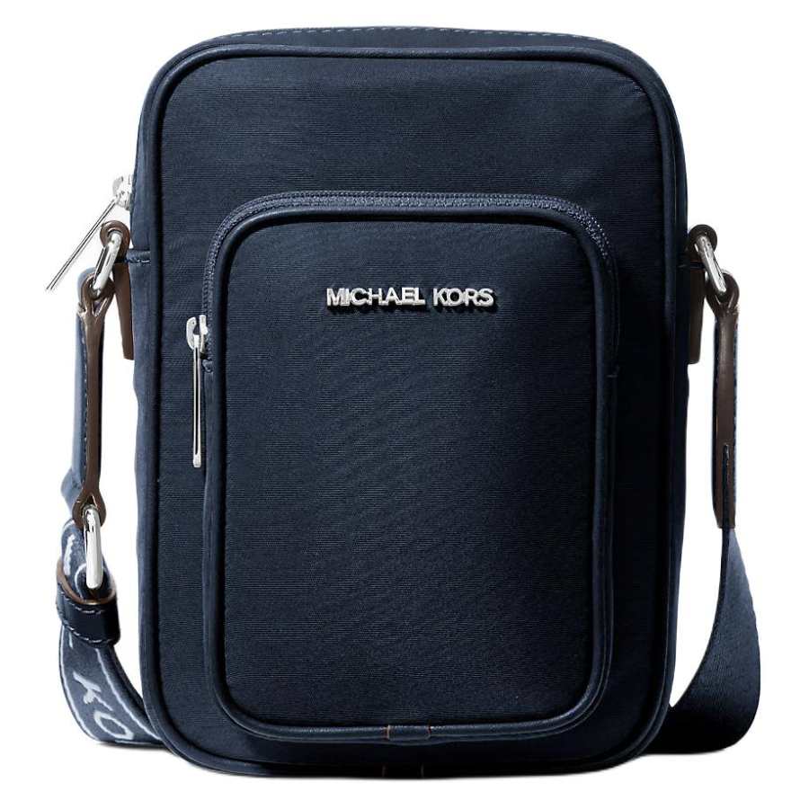 MICHAEL KORS Khai Nylon Shoulder Bag, Crossbody Bag Unisex Marine Blue