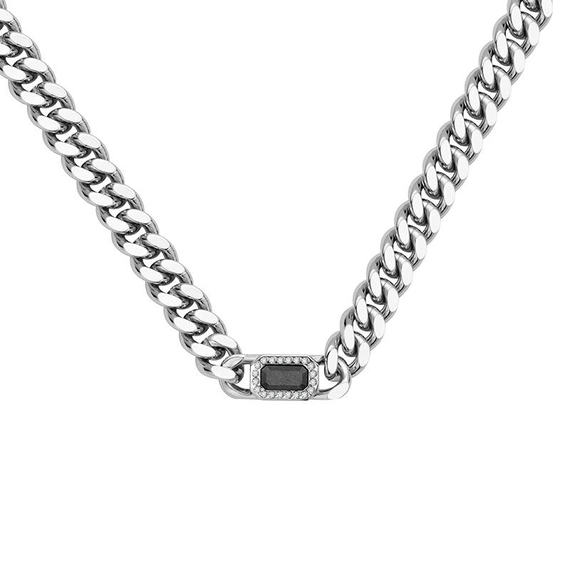 BABAMA BABAMA Cement Stone Necklaces Unisex