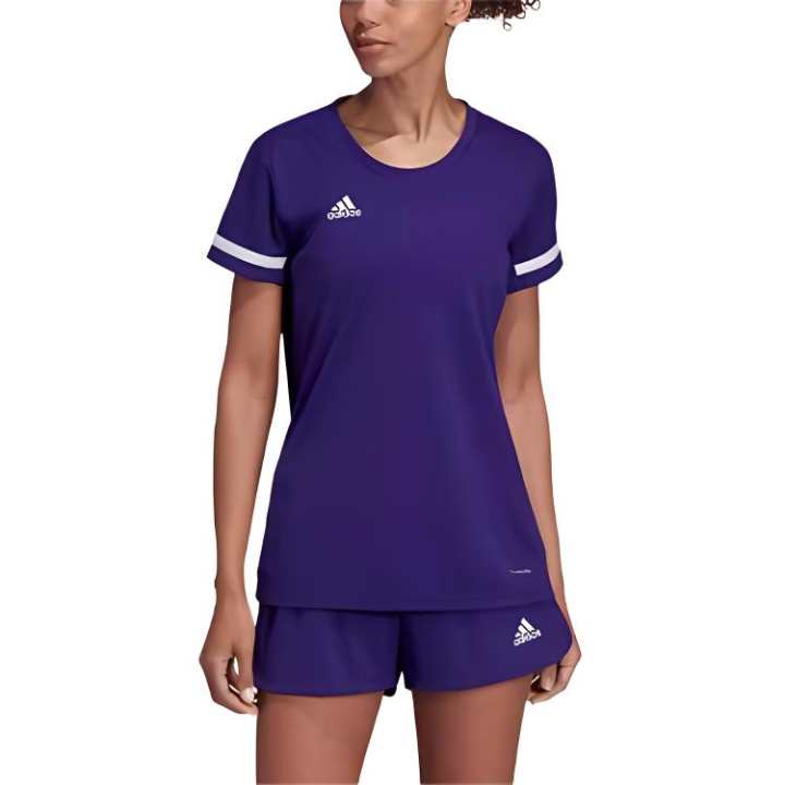 Adidas Adidas T Shirts Women's Purple Crew Neck Moderate