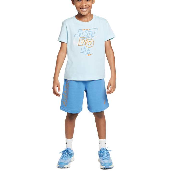 Nike Nike Casual Sportswear Yang Zhang Blue Children Aged 3 7 Years Old