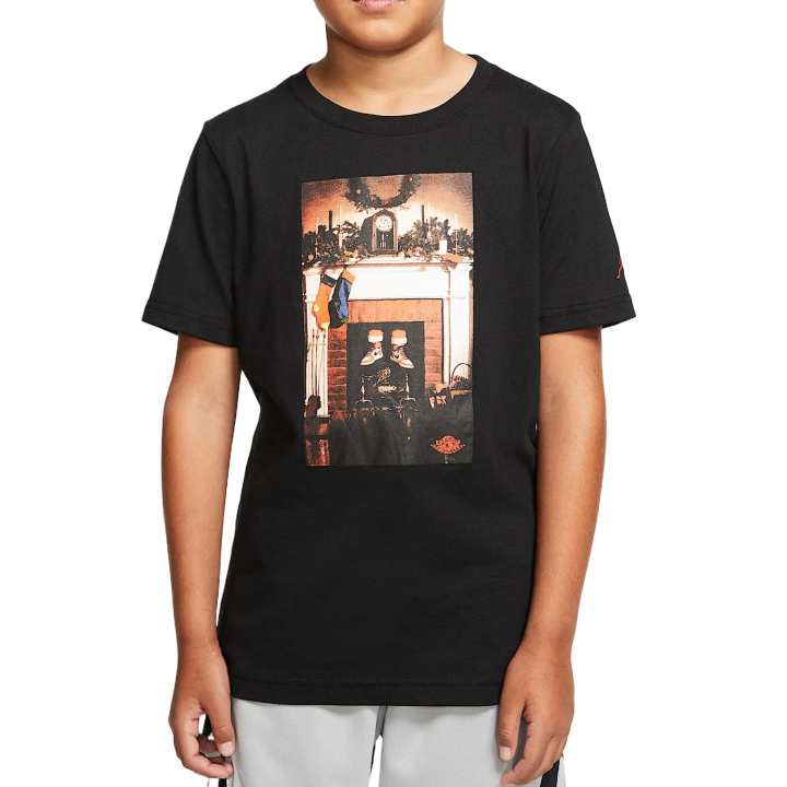 Jordan Jordan Grade School T Shirts Crew Neck Moderate