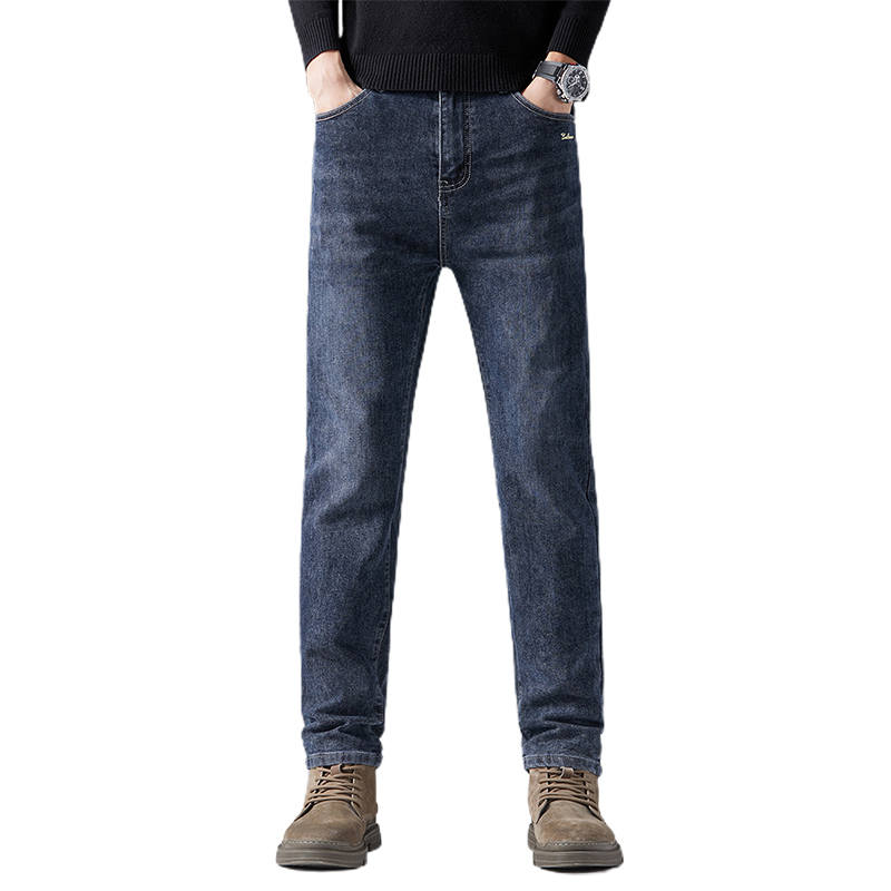 BALENO Jeans Men's Gray Moderate Straight Fit Pants