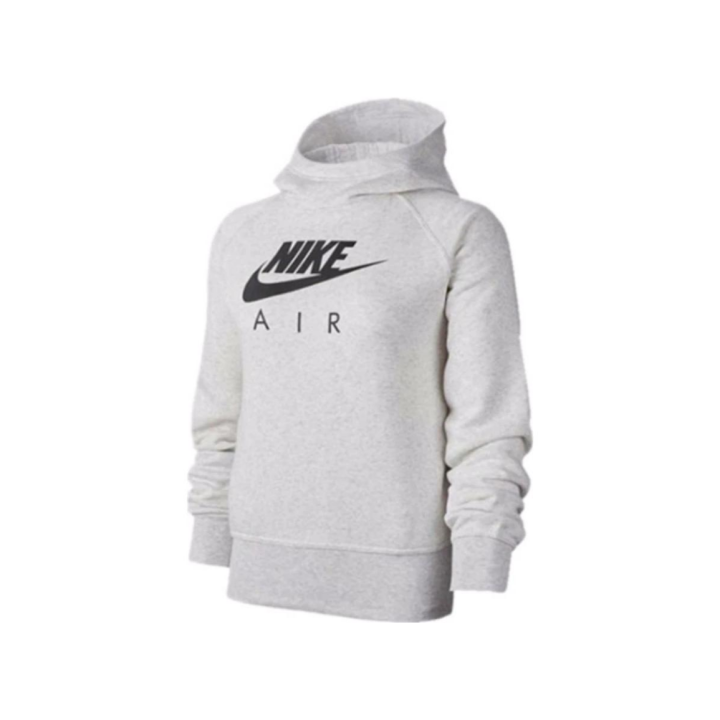 Nike Nike Sweatshirts Women's Gray Hooded Moderate Regular