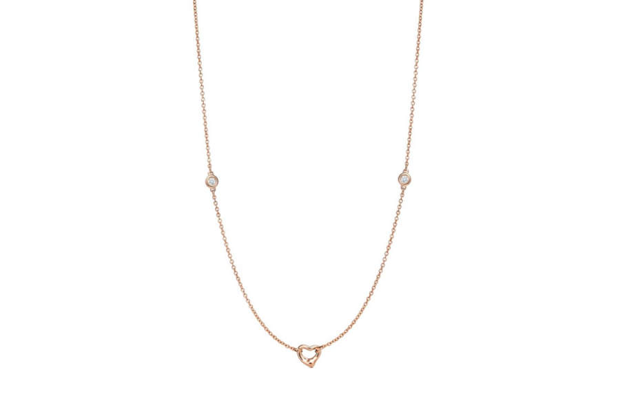 TIFFANY & CO. Elsa Peretti® Necklaces Women's Rose Gold