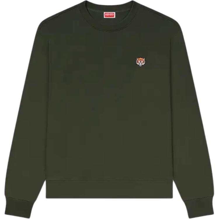 KENZO KENZO Logo Patch Crewneck Sweatshirt