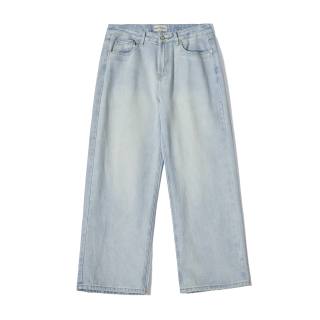 NAICHA STUDIO Jeans Men's Moderate Straight Fit Pants