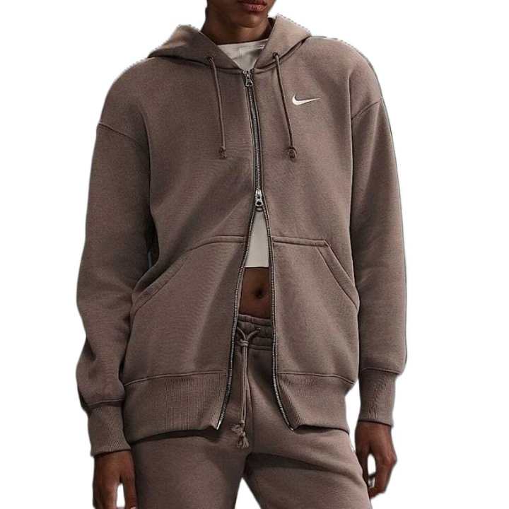 Nike Nike Sportswear Phoenix FleeceSwoosh Sweatshirt Women's Mink Brown/Canvas