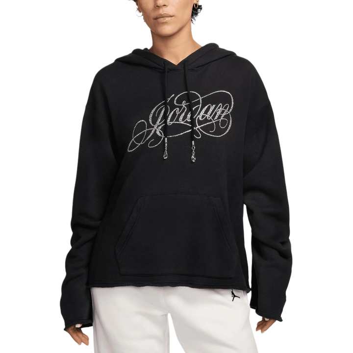 Jordan Jordan BRAND SS25 WASHED SWARVOSKI LOGO Sweatshirt Women's