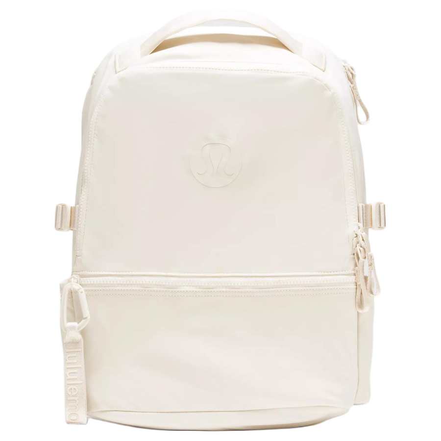 Lululemon Lululemon New Crew Recycled Nylon Backpack Unisex Light Ivory White