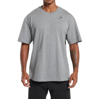 GYMSHARK T Shirt Men's Charcoal Gray