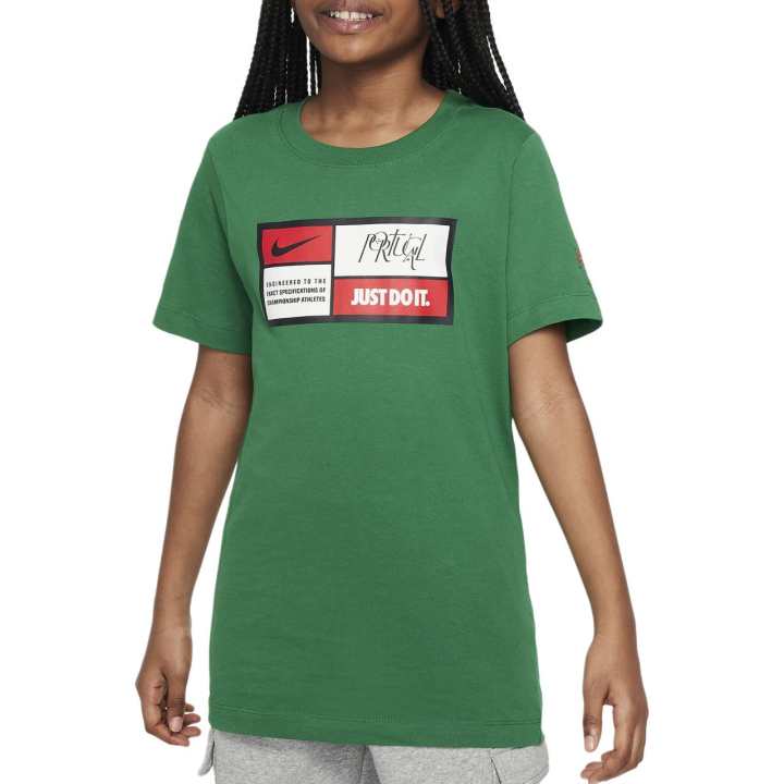 Nike Nike T Shirt Pine Green Teenagers