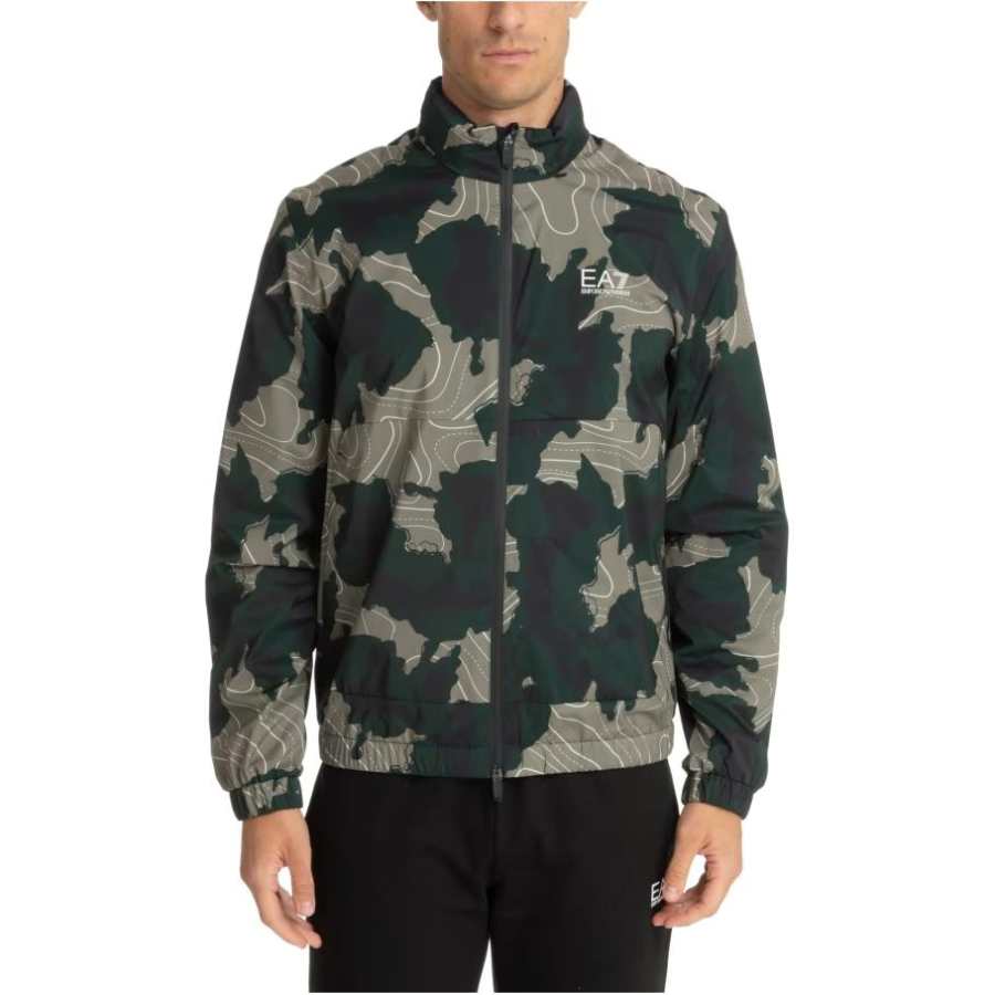 EMPORIO ARMANI Camouflage pattern Jacket