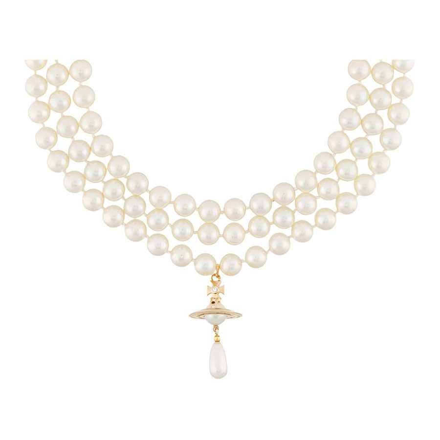 Vivienne Westwood Brass Necklaces Women's Gold