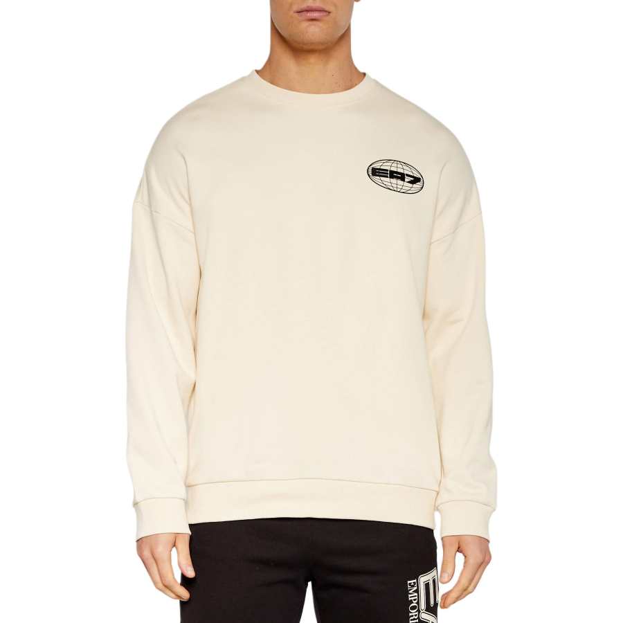 EMPORIO ARMANI EA7 Sweatshirt Men's Beige
