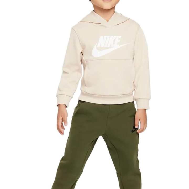 Nike Nike Sportswear Club Sweatshirt Dune White Children Aged 3 7 Years Old