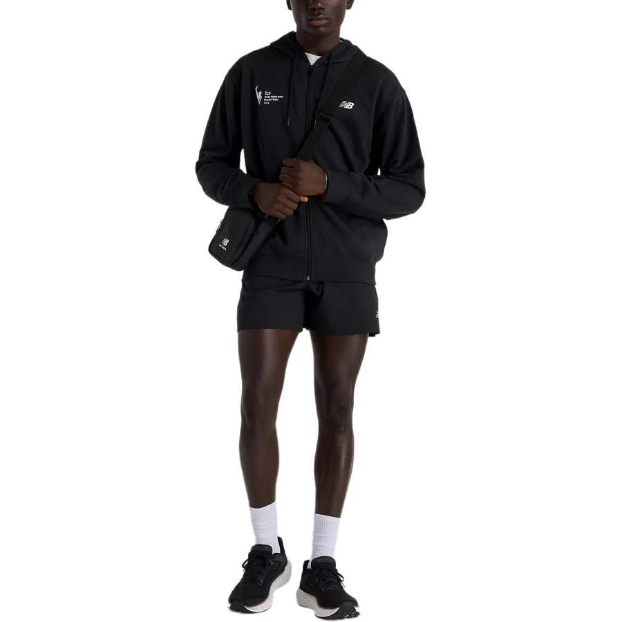 New Balance New Balance NYC MarathonFrench Terry Jackets & Coats Men's Black