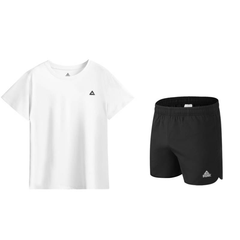 PEAK Fitness Sets Women's Crew Neck Thin