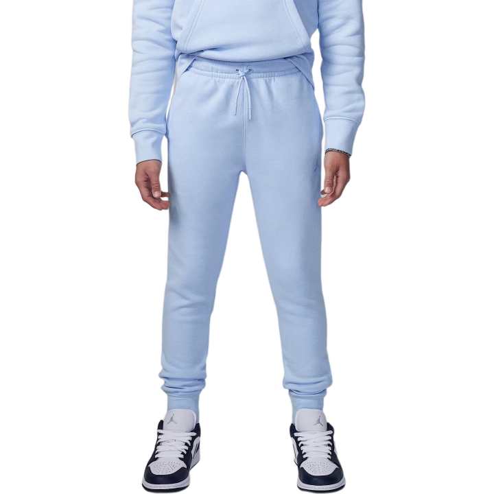 Jordan Jordan Knitted Sweatpants MJ Brooklyn Fleece Essentials Hydrogen Blue Teenagers